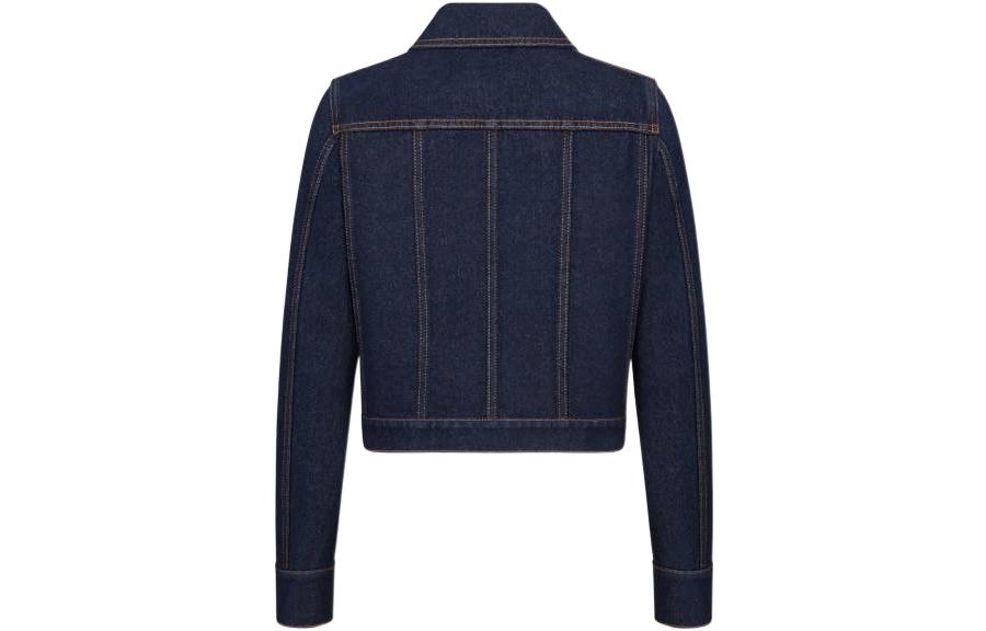 DIOR SS22 Denim Jacket Women's Blue