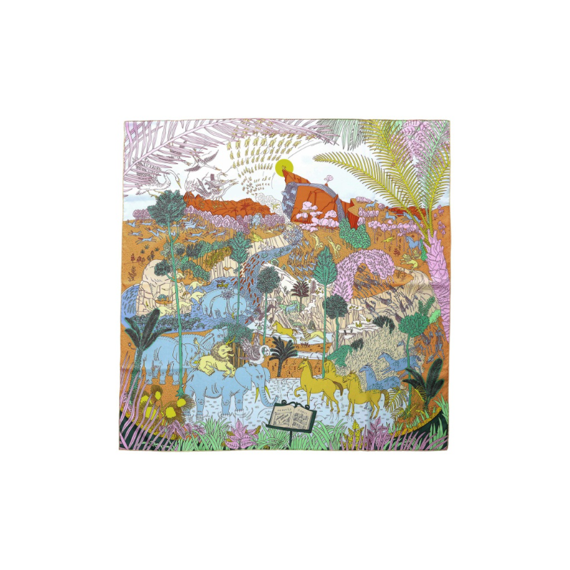 HERMES Silk Scarves Women's
