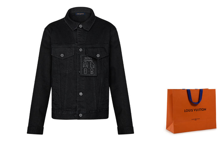 LOUIS VUITTON LOUIS VUITTON Staples Edition Dna Denim Jacket