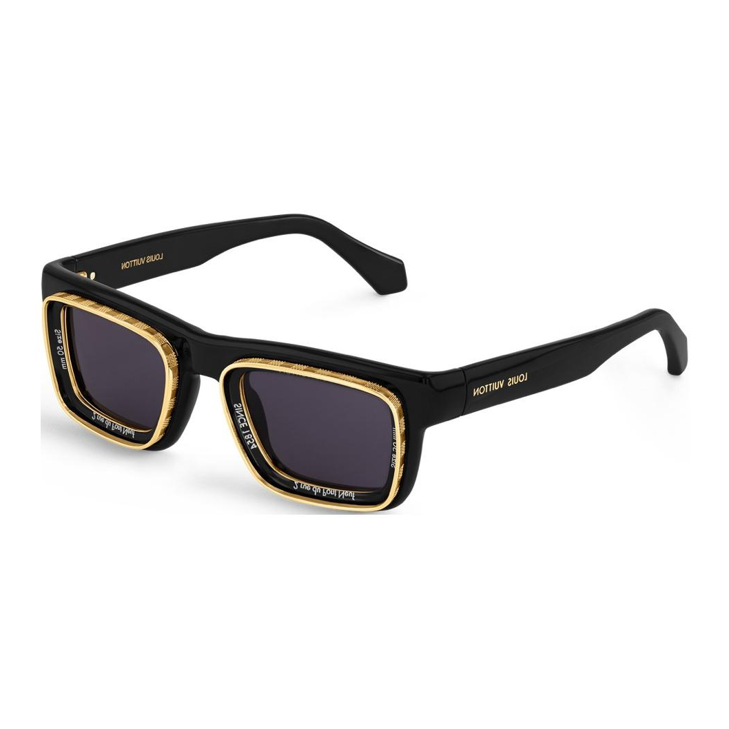 LOUIS VUITTON Lv Super Vision Square Sunglasses