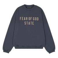 Fear of God Essentials Heavy Fleece Sweatshirt 'Marine' 192HO246234F