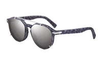 DIOR Acetate Butterfly Sunglasses Men's Blue