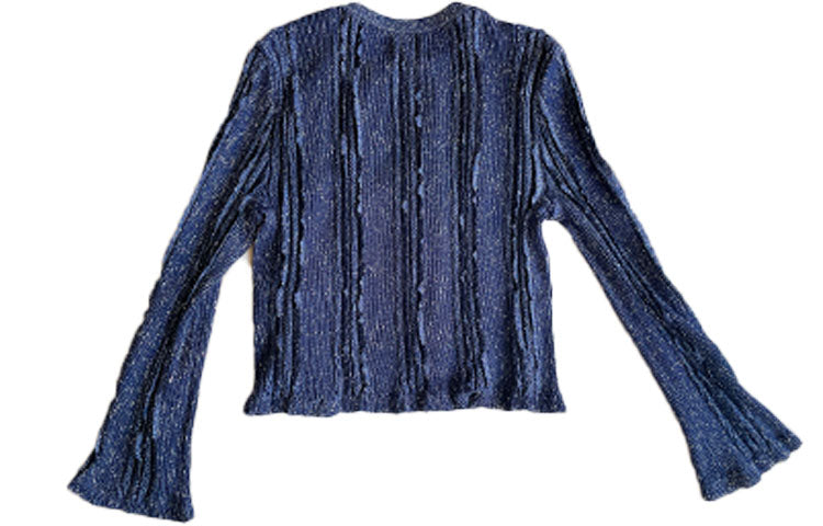 CHANEL SS23 Knitwear Women's Navy Blue