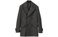 HERMES Coats Men Medium Gray