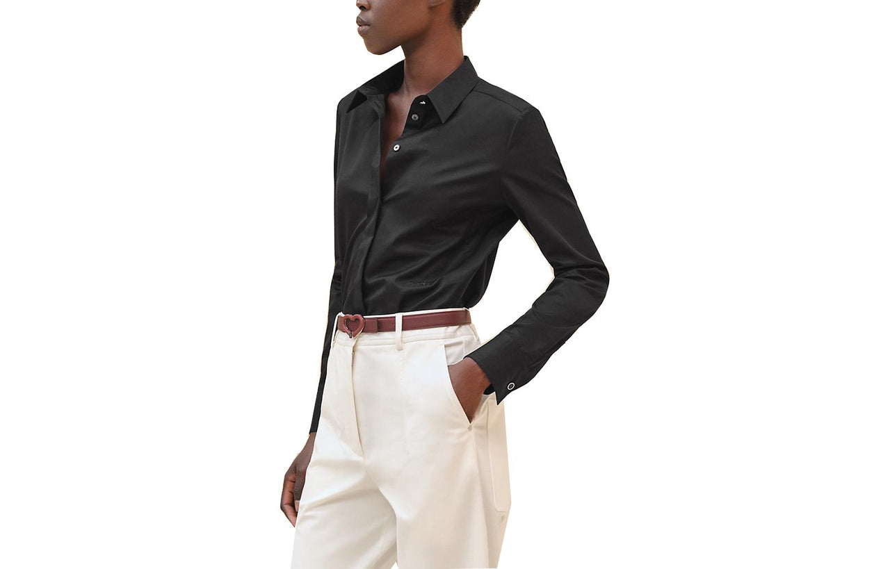 HERMES Shirts Women's Black
