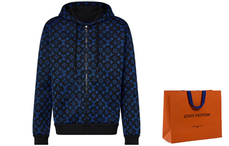 LOUIS VUITTON Jacket Men's Blue