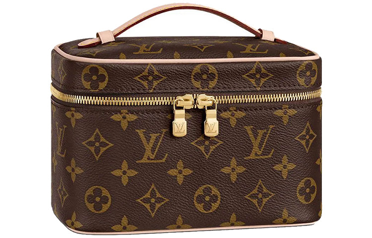 LOUIS VUITTON Nice Beauty Case Monogram Mini Brown
