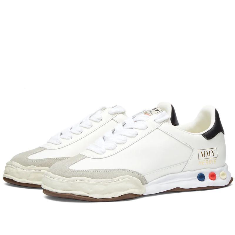 Maison MIHARA YASUHIRO HERBIE OG Sole Leather Low-top Sneaker 'White' A09FW702-WHT