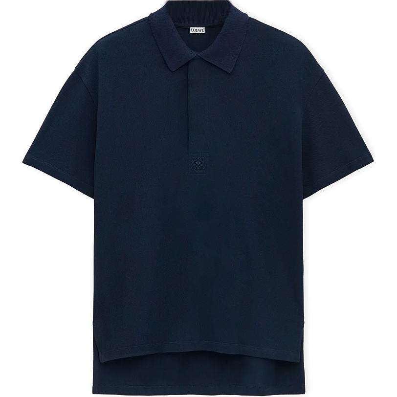 LOEWE Anagram Embroidered Polo Shirt