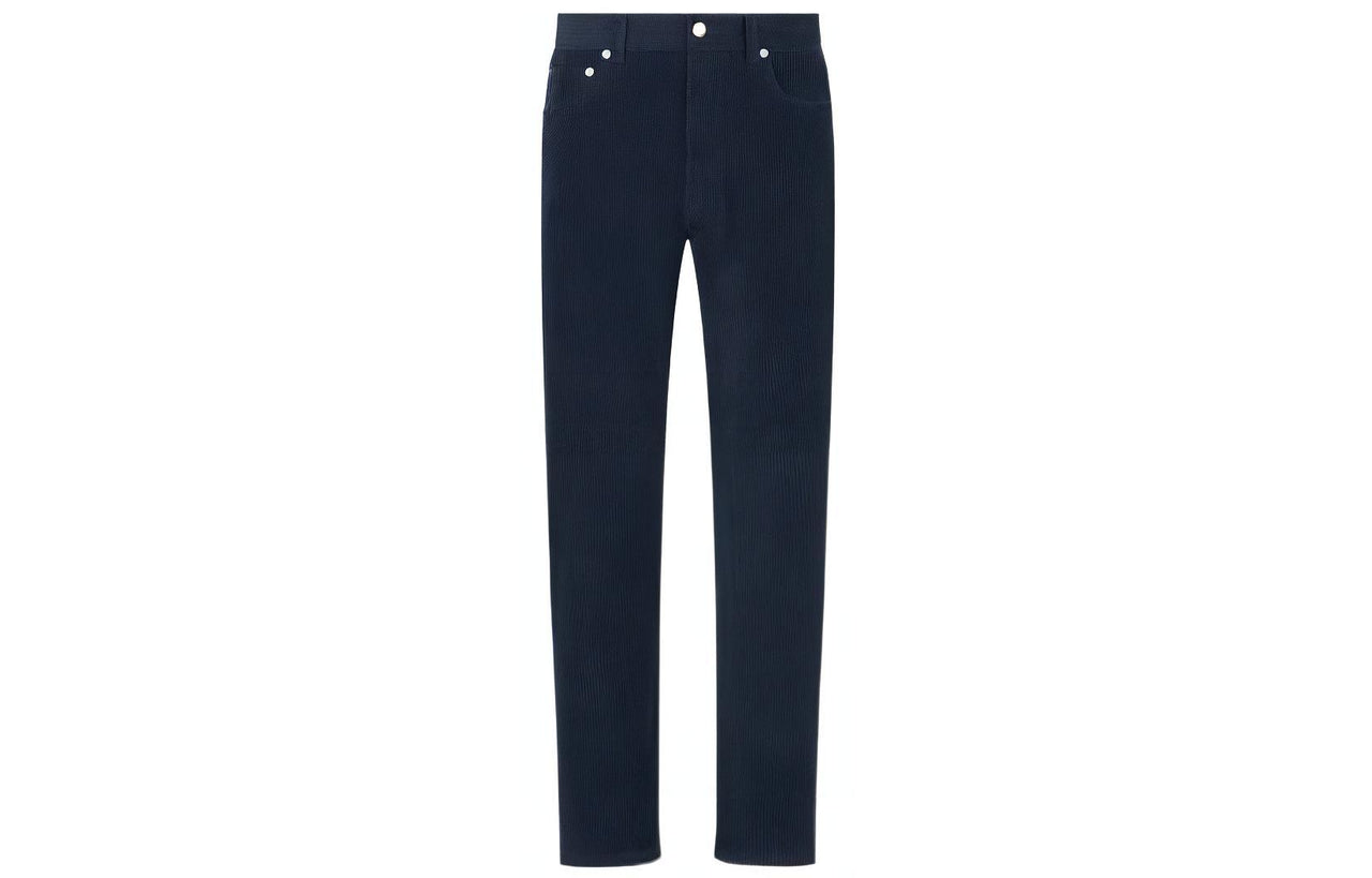 DIOR FW22 Casual Pants Men's Dark Blue