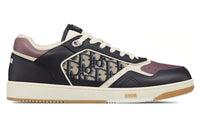 DIOR B27 Low Deep Blue Plum DIOR Oblique Jacquard