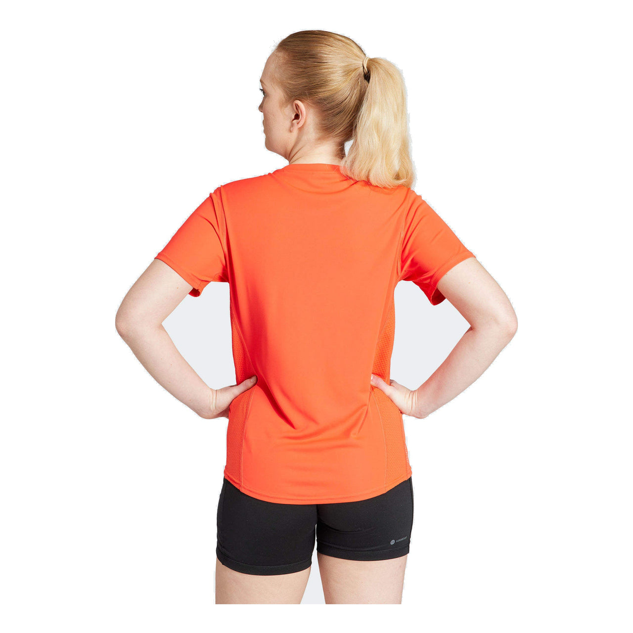 (WMNS) adidas Own The Run T-Shirt 'Orange White' IL4129