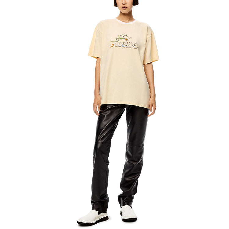 LOEWE T Shirt 'Ecru'
