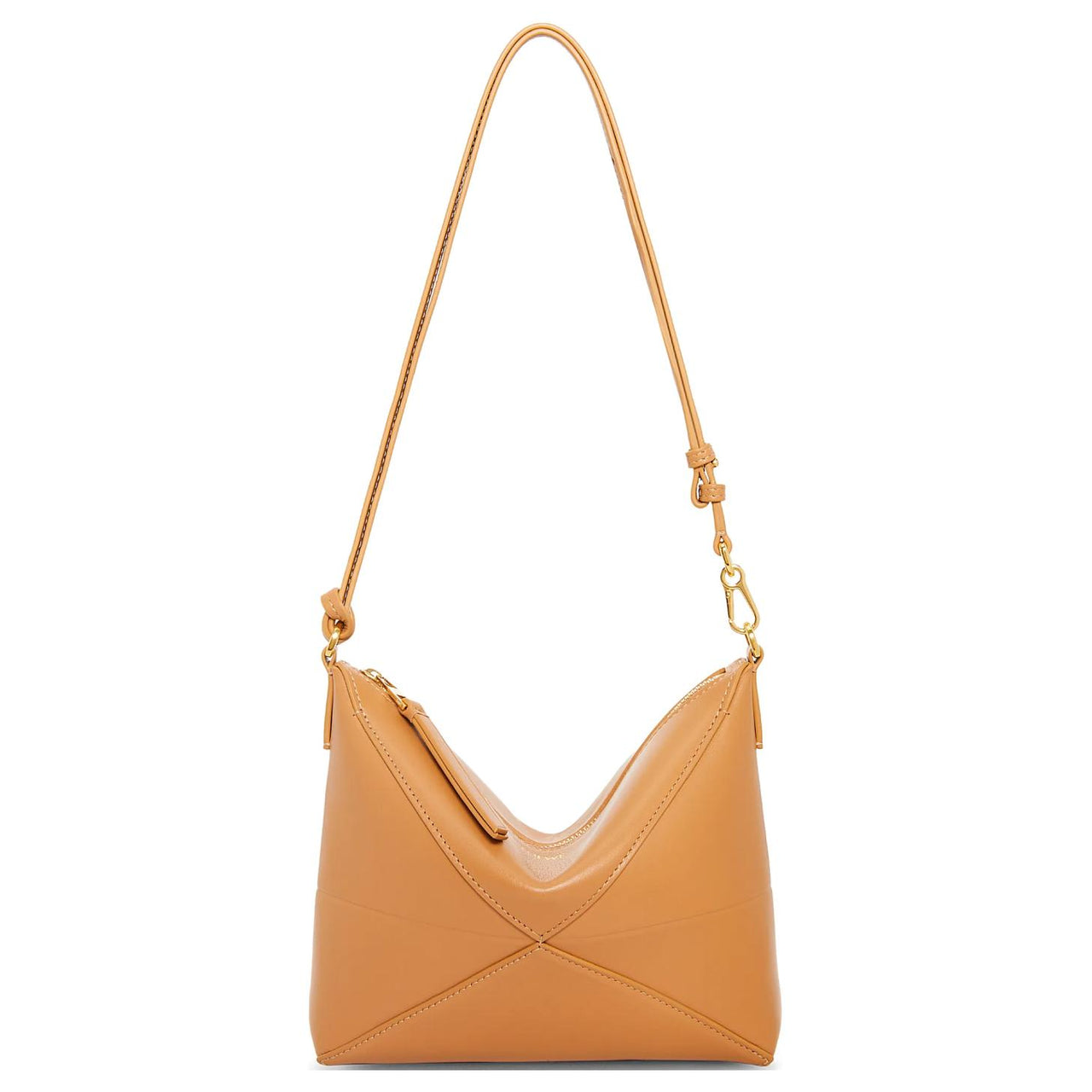 LOEWE Cow Leather Crossbody Handheld Shoulder Bags Women's Brown