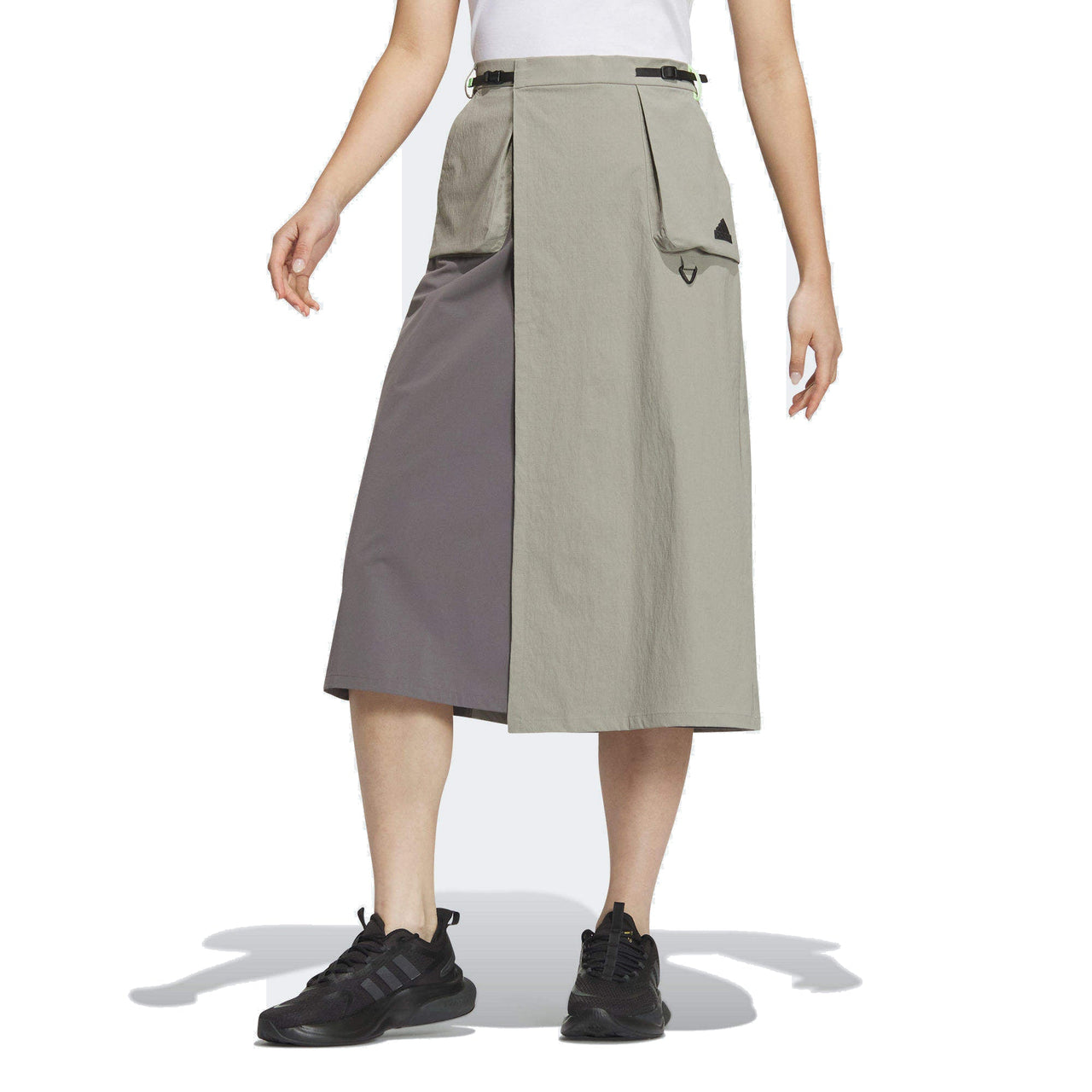 (WMNS) adidas City Escape Cargo Skirt 'Grey' JE8585