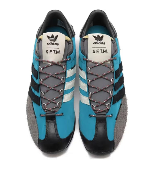 adidas Original x Song for the Mute Country OG Low Trainers 'Blue Grey' ID3545