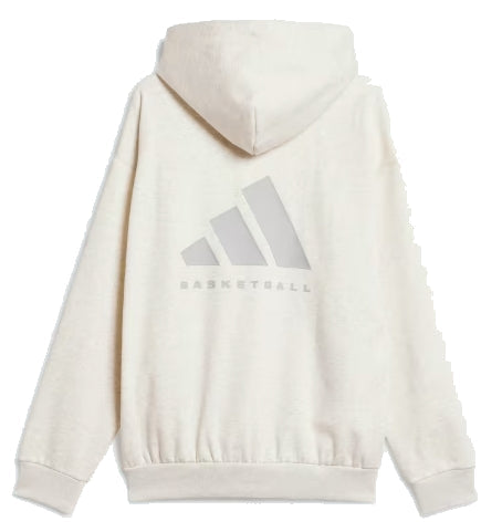 adidas Basketball Hoodie Asia Sizing 'White' IX1962