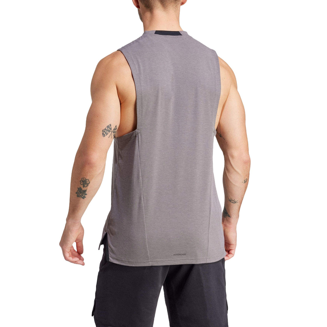 adidas Designed For Training Tank 'Brown' IS3826