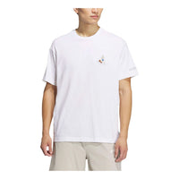 adidas Graphic Patch Polygiene T-shirt 'White' IS0297