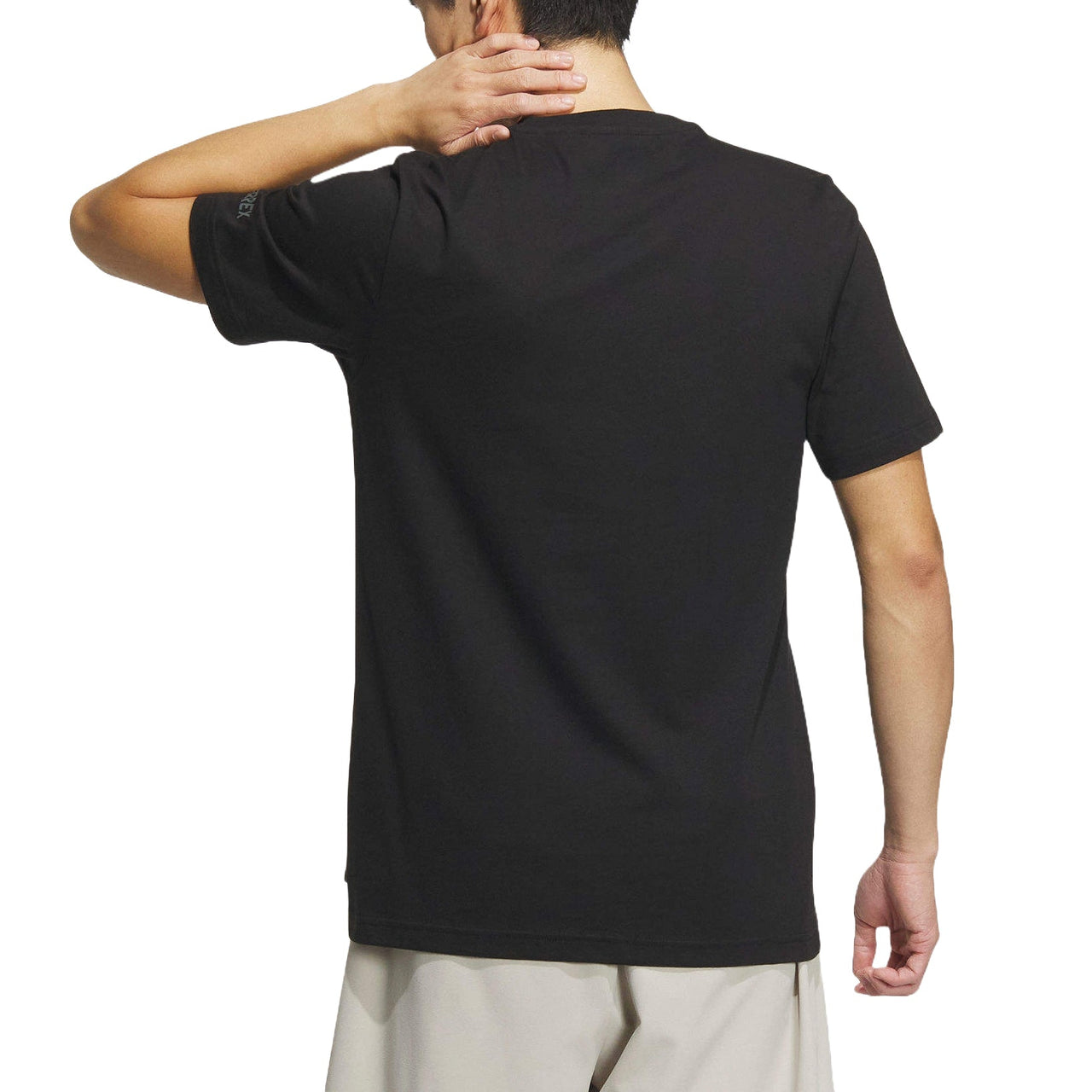 adidas Polygiene Graphic T-shirt Asia Sizing 'Black' IS0274
