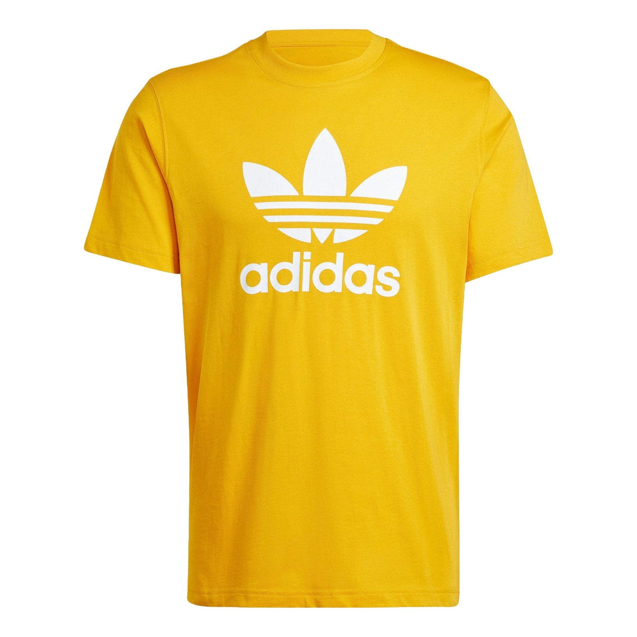 adidas Adicolor Trefoil T-shirt Asia Sizing 'Yellow' IZ2352