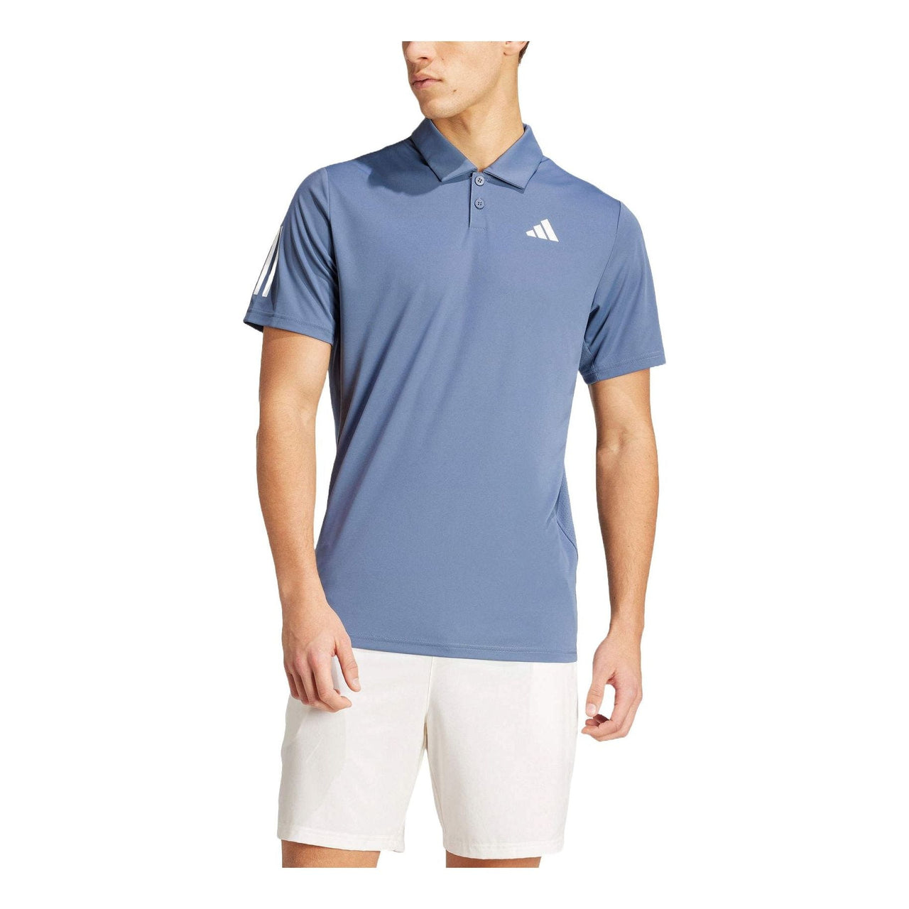 adidas Club 3-Stripes Polo Shirt 'Blue' IY3216