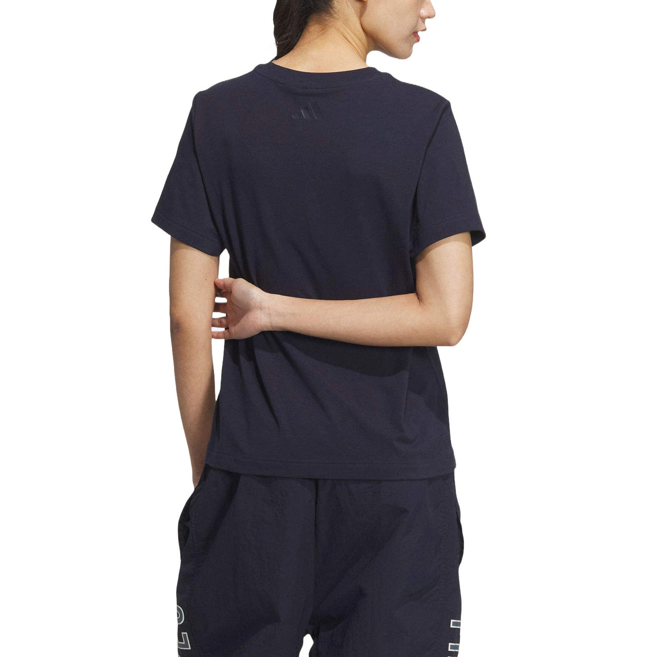 (WMNS) adidas Graphic T-Shirt 'Navy' JM4960