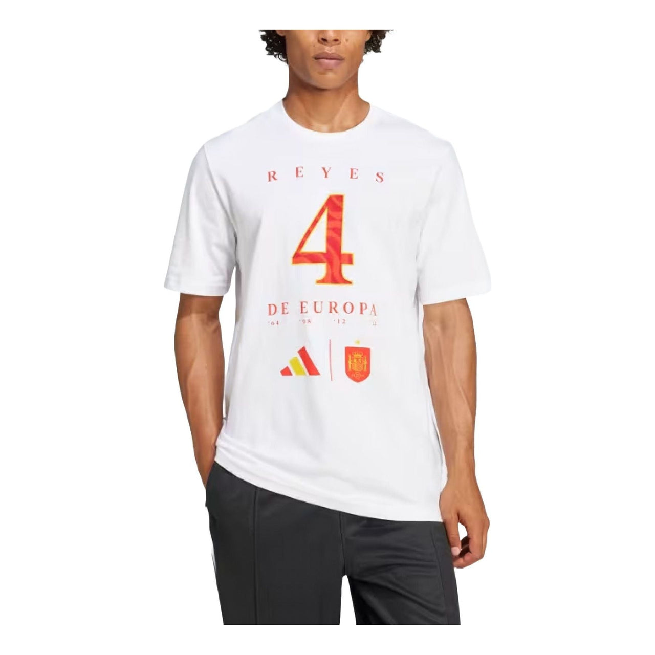 adidas Spain Euro Winner T-Shirt 'White' KA0565