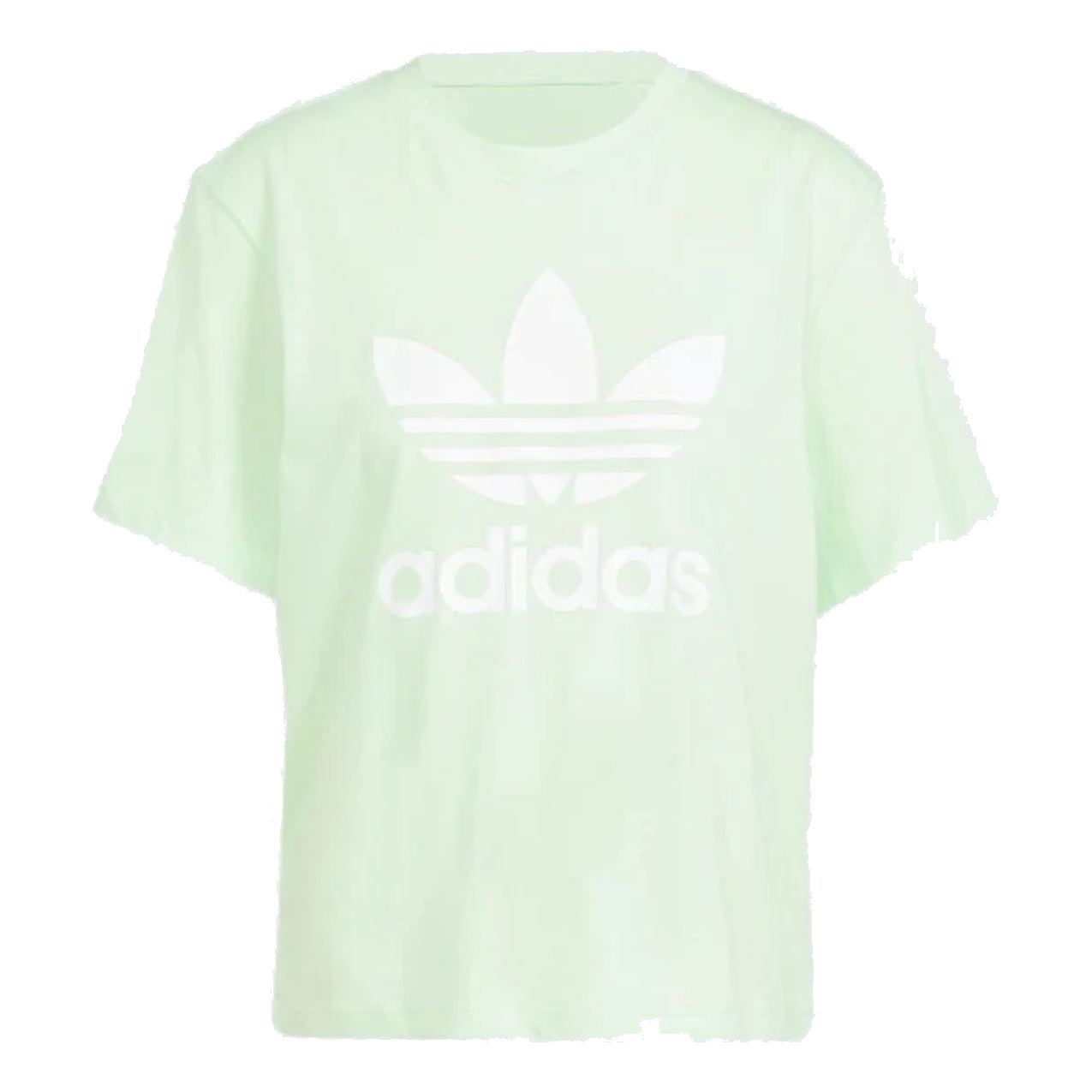 (WMNS) adidas Adicolor Trefoil Boxy T-Shirt 'Green' IN8436