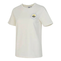 (WMNS) adidas originals Graphic T-Shirt 'White' IR7473