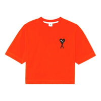 (WMNS) PUMA x Ami Paris Graphic T-Shirt 'Orange' 534073-95