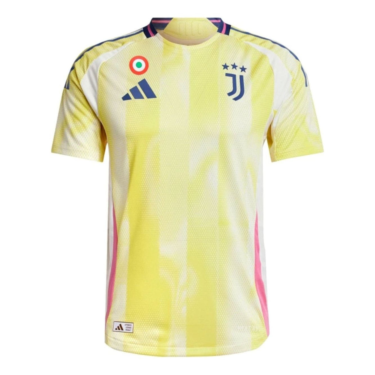 adidas Juventus 24/25 Away Authentic Jersey 'Yellow' JH1362