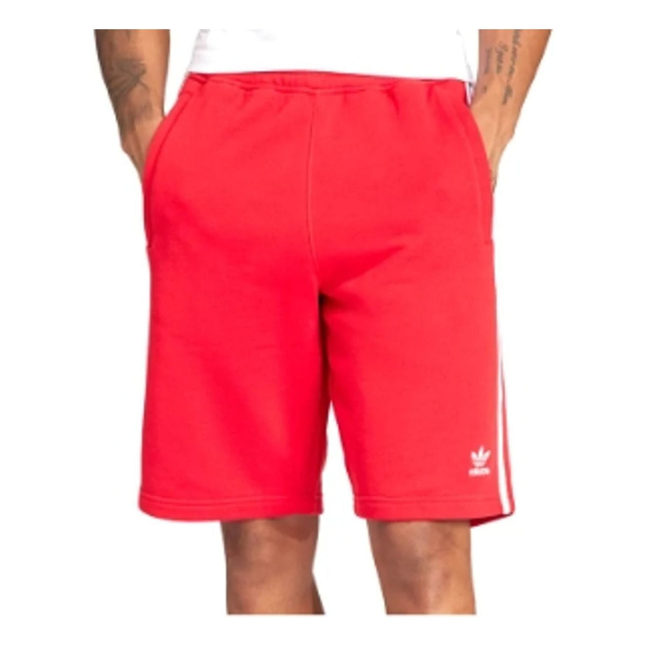 adidas 3-Stripe Shorts 'Red' IM9425