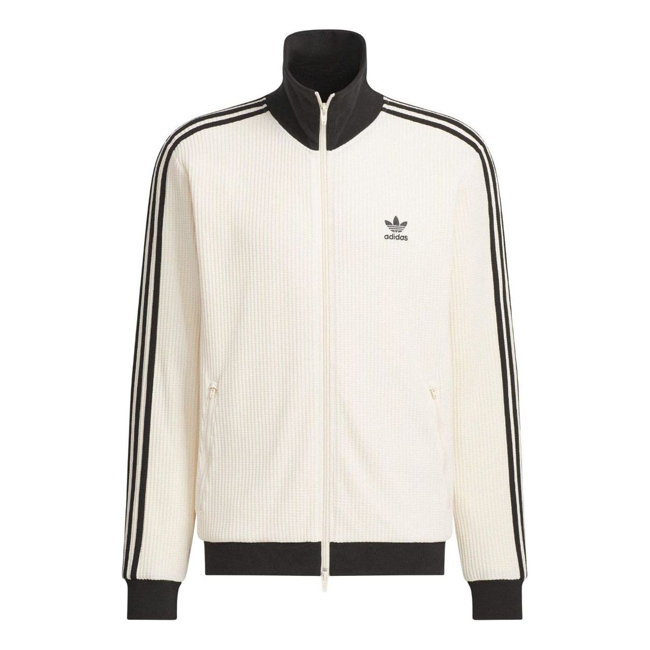 adidas Waffle Beckenbauer Track Jacket Asia Sizing 'Wonder White' JW0109