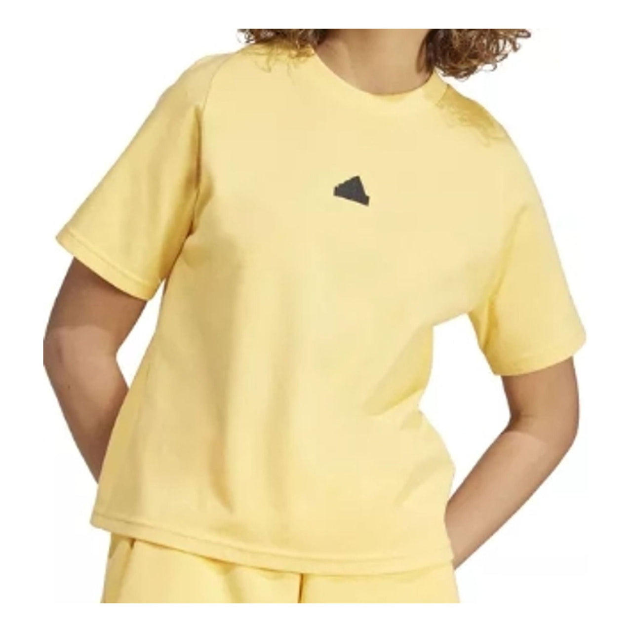 (WMNS) adidas Z.N.E. T-Shirt 'Yellow' IS3932
