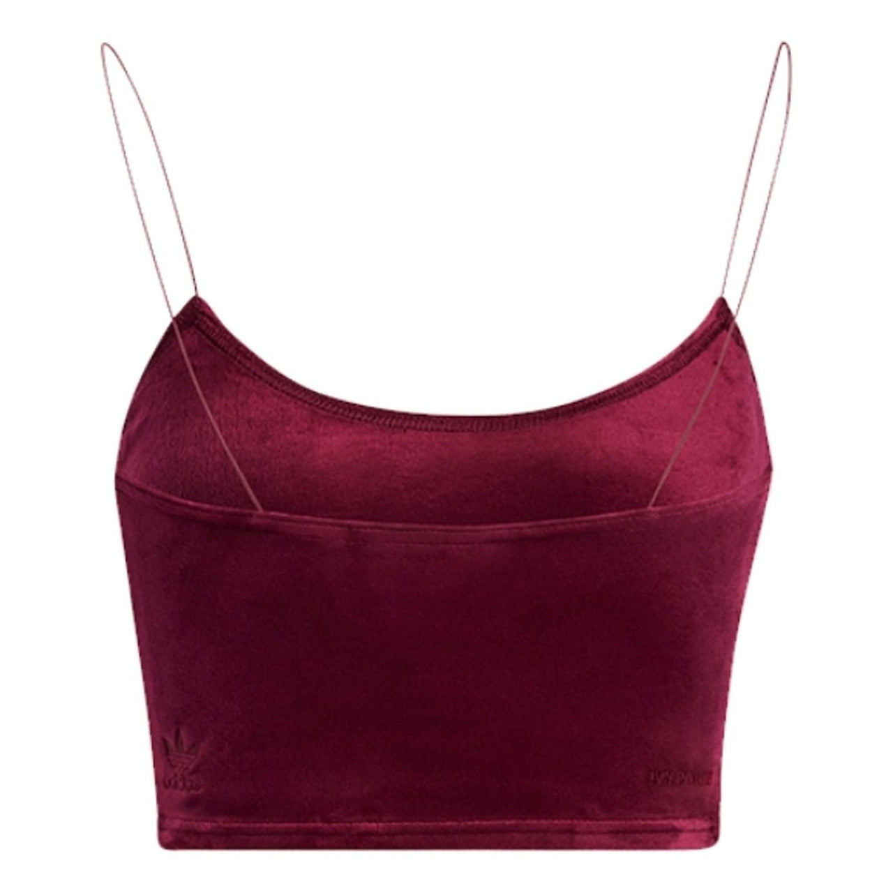 (WMNS) adidas x Ivy Park Velour Bra 'Burgundy'b HH7136