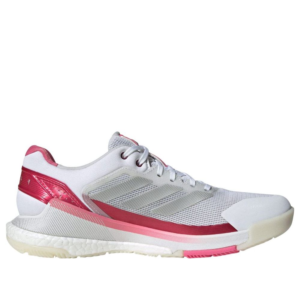 (WMNS) adidas CrazyQuick Boost 'White Silver Lucid Pink' JP9588