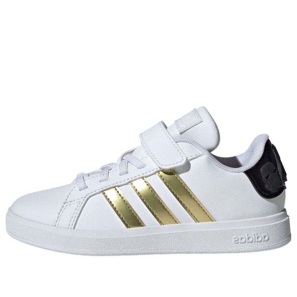 (PS) adidas Star Wars Grand Court 2.0 'White Black Metallic Gold' IH8035
