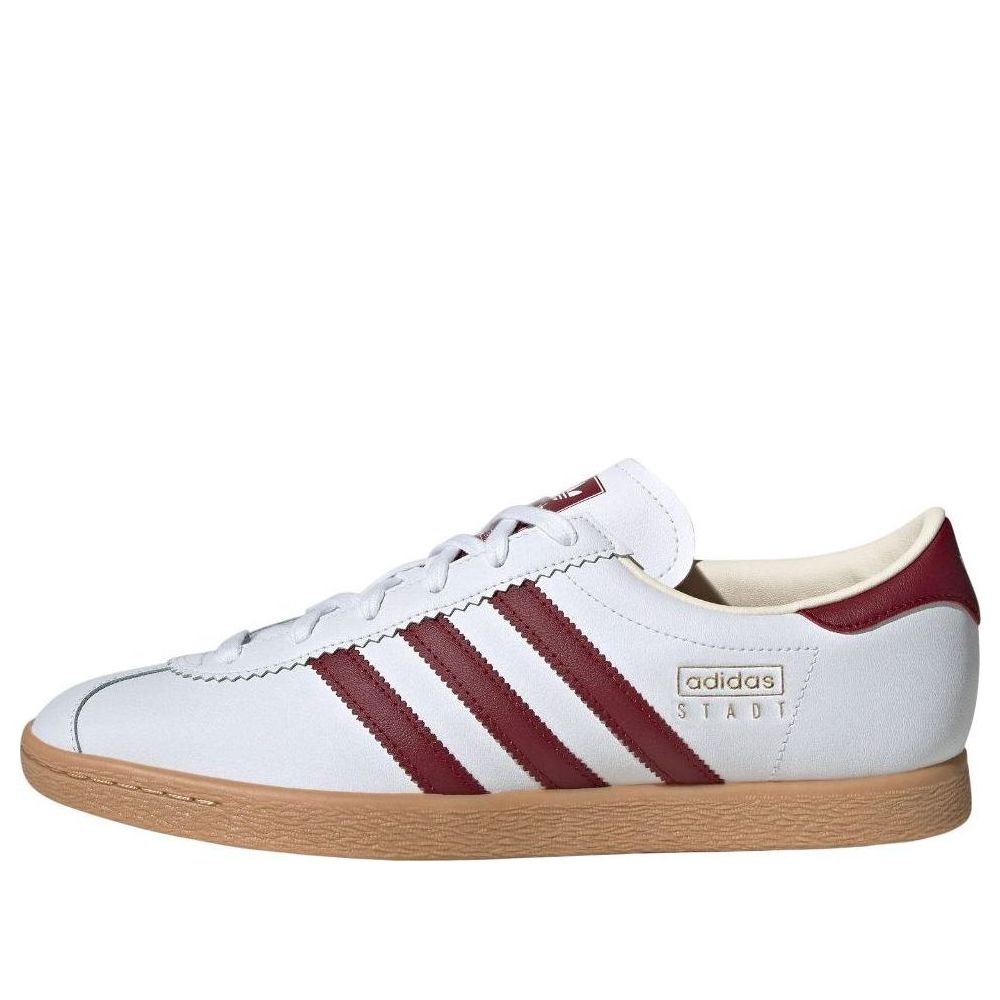 adidas Stadt 'White Dark Red Gum' JR9568