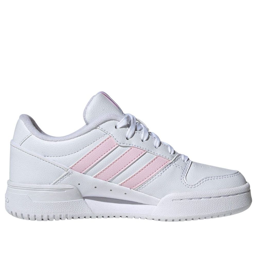 (GS) adidas Team Court 2.0 STR 'White Pink' ID6632