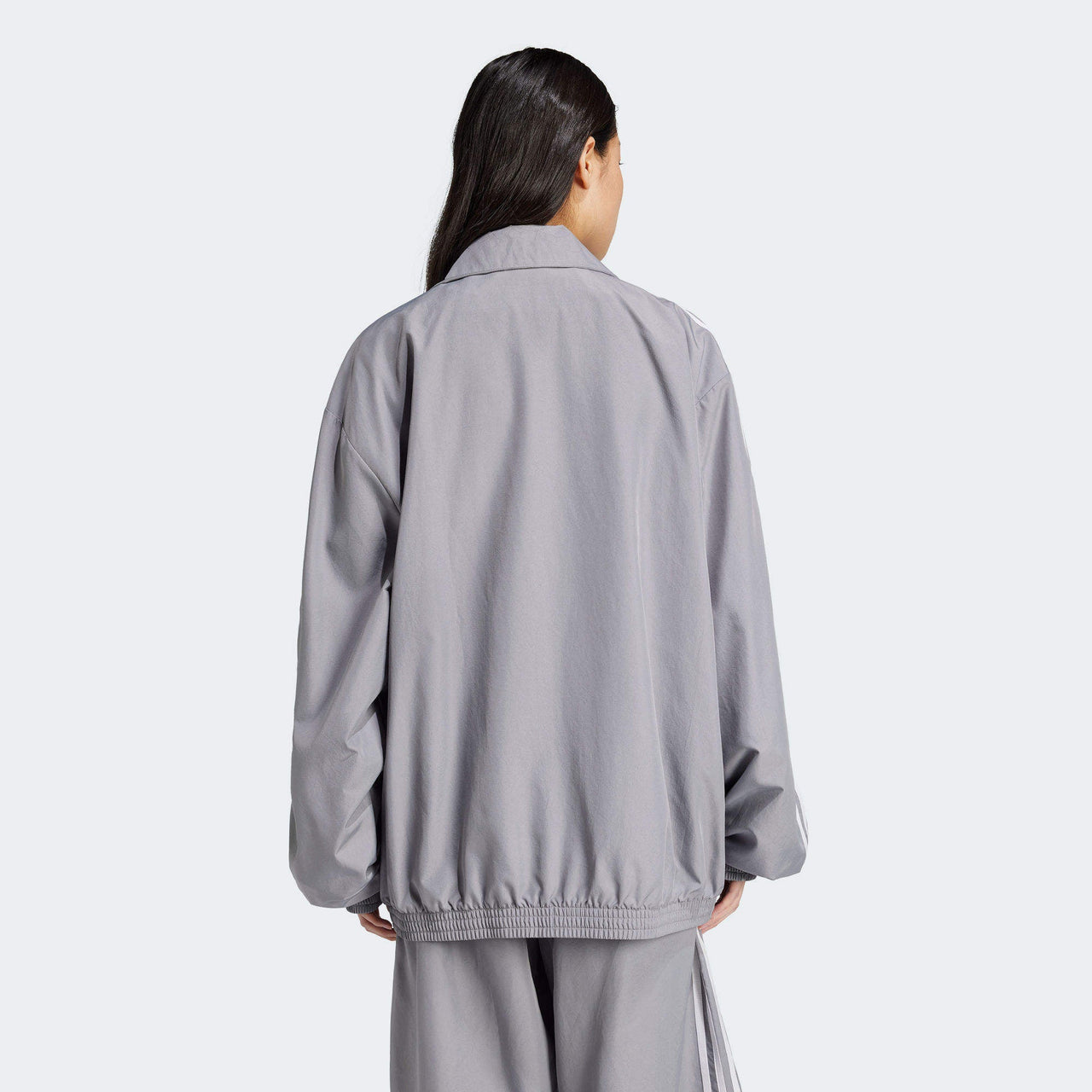 (WMNS) adidas Adilenium Season 3 Oversized Track Jacket 'Grey' JD3394