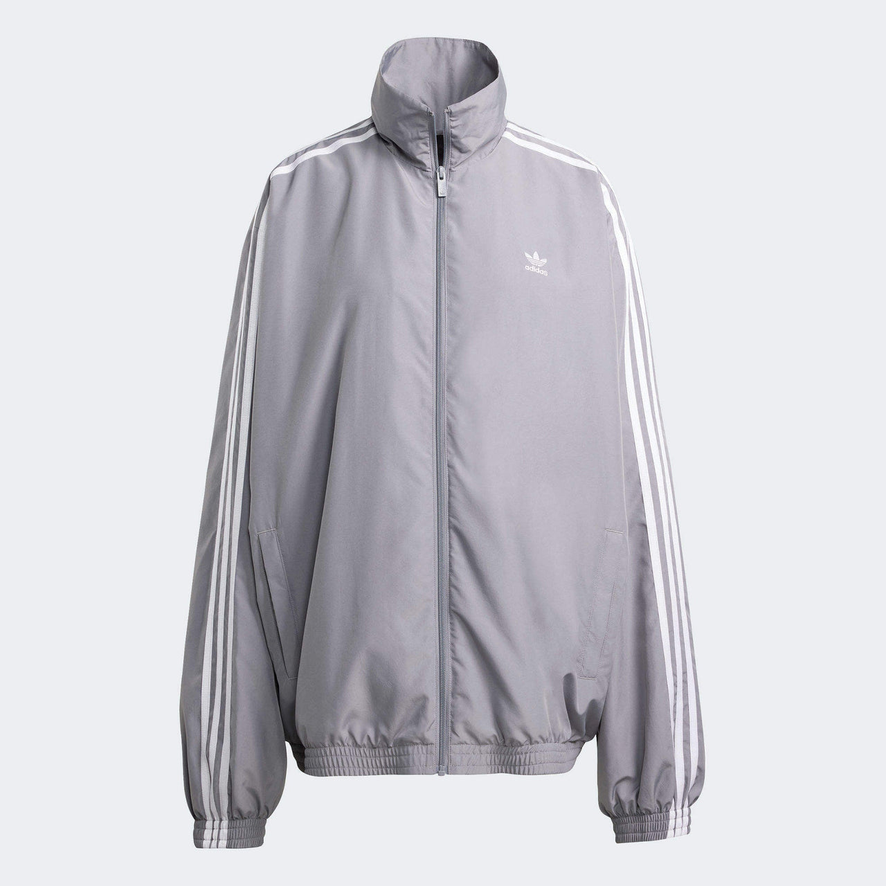 (WMNS) adidas Adilenium Season 3 Oversized Track Jacket 'Grey' JD3394