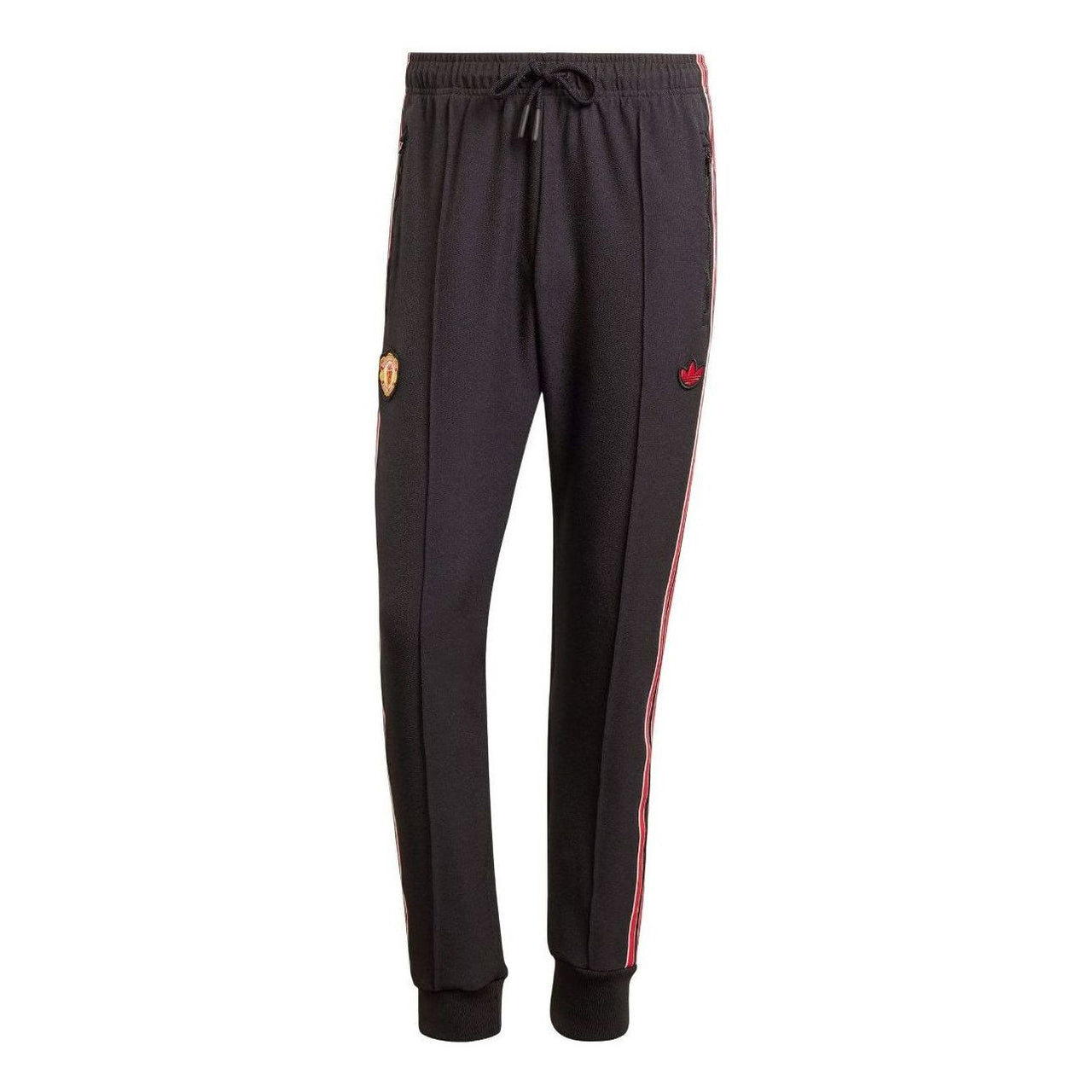 adidas Manchester United Terrace Icons Track Pants 'Black Red' JF0359