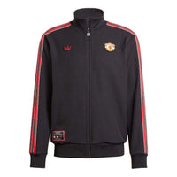 adidas Manchester United Terrace Icons Track Top 'Black Red' JF0358