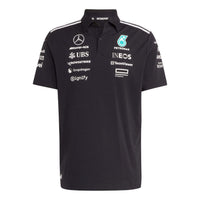 adidas Mercedes AMG Petronas Formula One Team Polo Shirt 'Black' JW5391