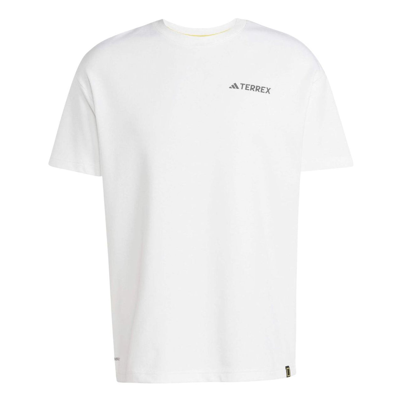 adidas x National Geographic Aeroready Graphic T-Shirt Asia Sizing 'White' JD5956