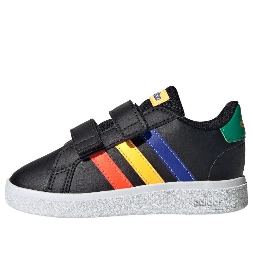 (TD) adidas Grand Court 'Black Multi' HP8918