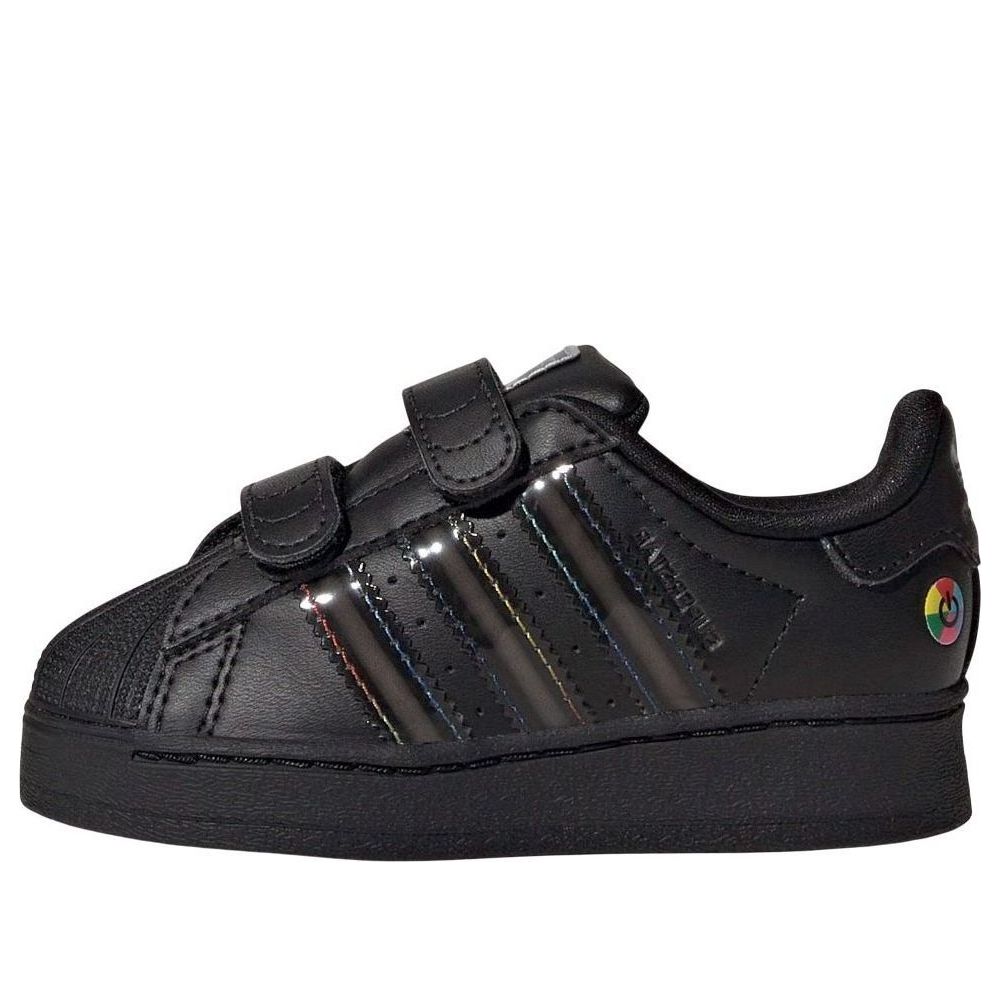 (TD) adidas Superstar LED Light 'Black' JI0512