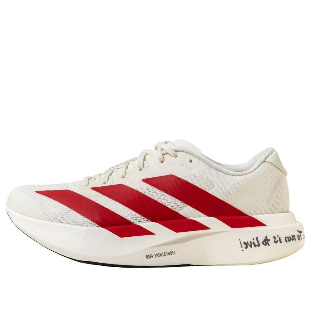 adidas Adizero Evo SL 'White Red' JS1182