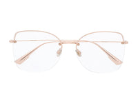 DIOR Eyeglass Frames Unisex Gold